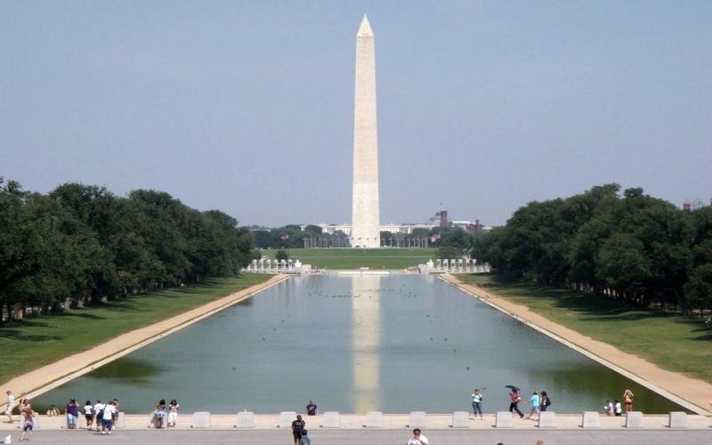 famoso obelisco es el Monumento a Washington