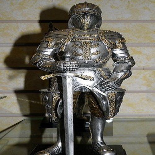 Partes de una armadura medieval
