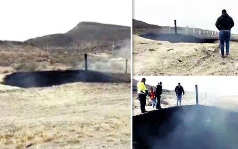¿VINO DEL CIELO? El misterio de un cráter humeante en México 6 El misterio de un cráter humeante en México