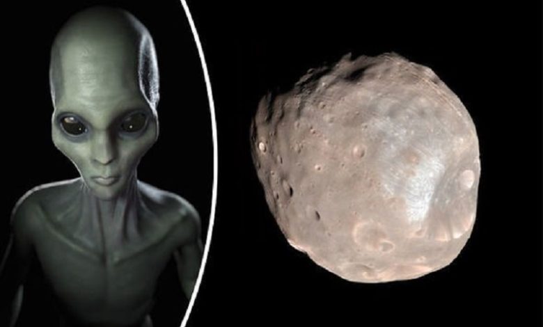 Phobos la Luna de Marte Es una base alienígena
