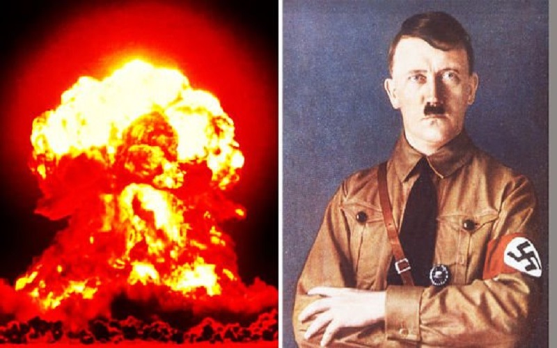 Hitler había creado una bomba atómica que podía ser llevada por un platillo volador