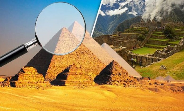 Los antiguos egipcios no construyeron las pirámides
