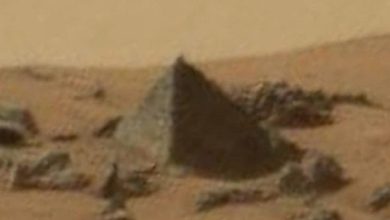 Encontraron una pirámide en Marte