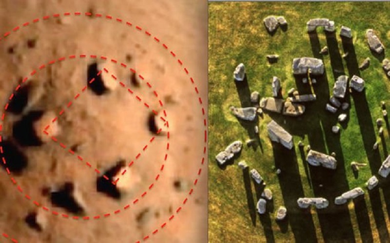 ¿Han encontrado un Stonehenge en Marte? 7 Han encontrado un Stonehenge en Marte