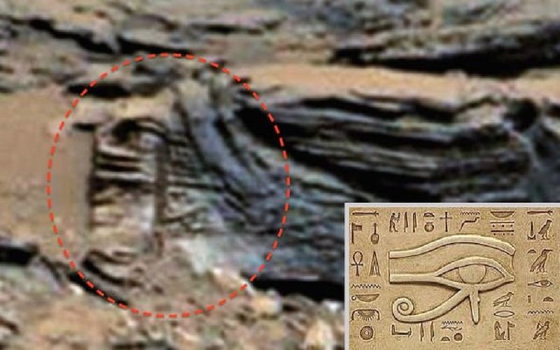 Ojo de Horus en Marte