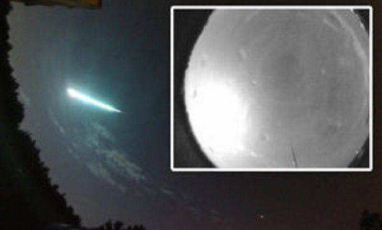 meteoro 40 veces más brillante