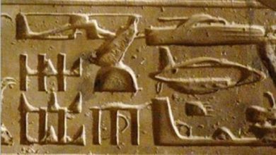 Aviones y helicópteros encontrados en asombrosos jeroglíficos egipcios