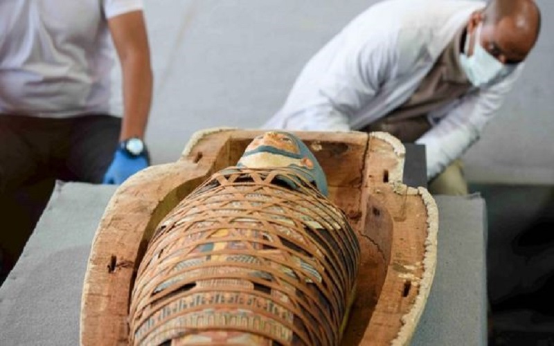 Encontraron en Saqqara más de 100 sarcófagos que datan de hace 2.500 años 5 Encontraron en Saqqara más de 100 sarcófagos que datan de hace 2.500 años
