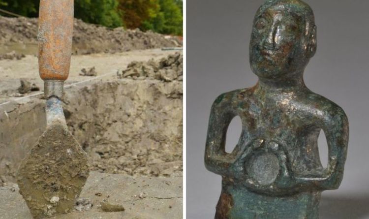 Avance de la arqueología: investigadores atónitos pueden haber encontrado una "deidad" celta desconocida |  Reino Unido |  Noticias