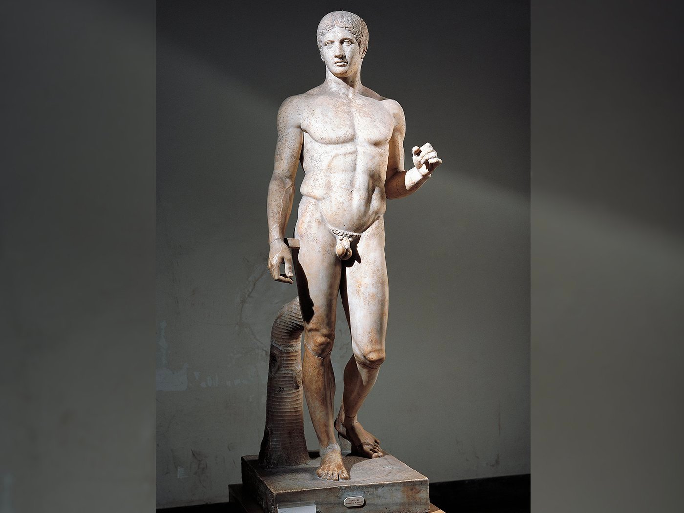 Esta antigua estatua romana encarna al hombre 'perfecto'.  ¿Pero fue robado?