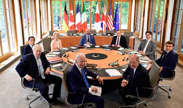 líderes del G7