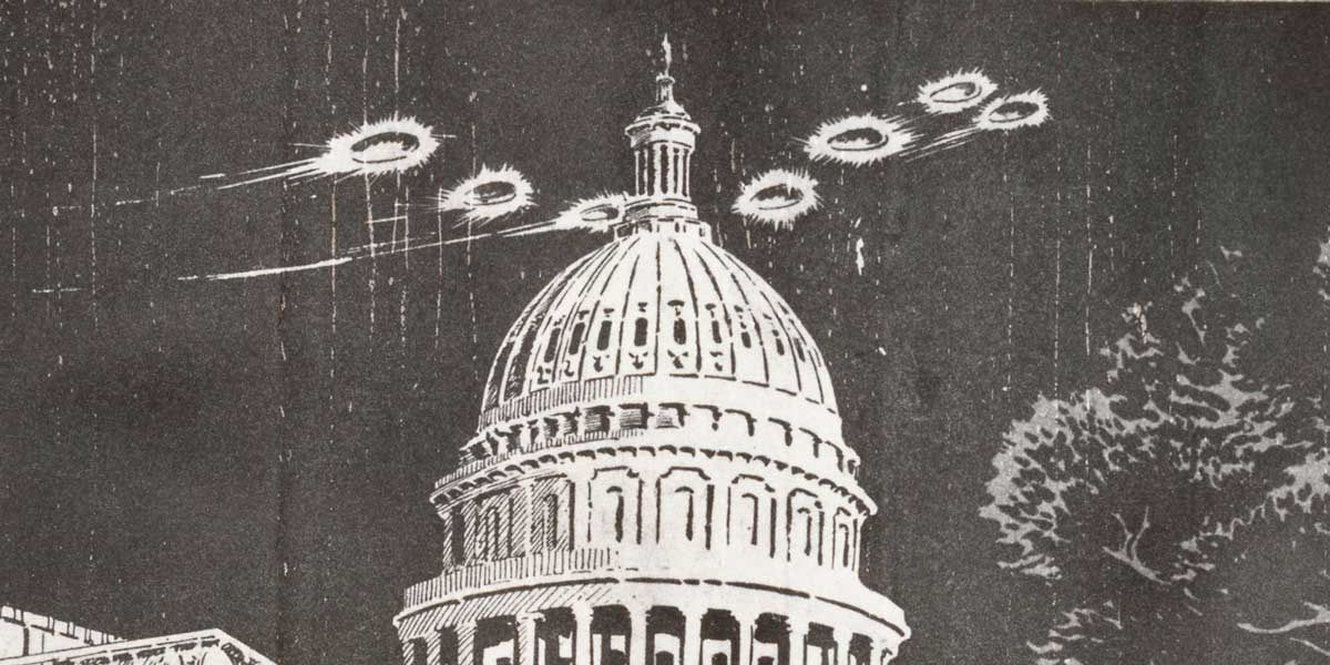Ovnis sobre Washington DC en 1952: ¿Qué pasó y cómo lo investigó el Proyecto Libro Azul?