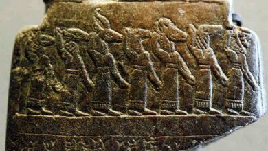 Placa Lamashtu: dispositivo de curación asirio contra la diosa malvada