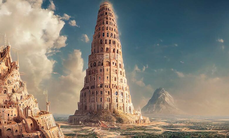 The Tower of Babel. Source: FrankBoston / Adobe Stock.