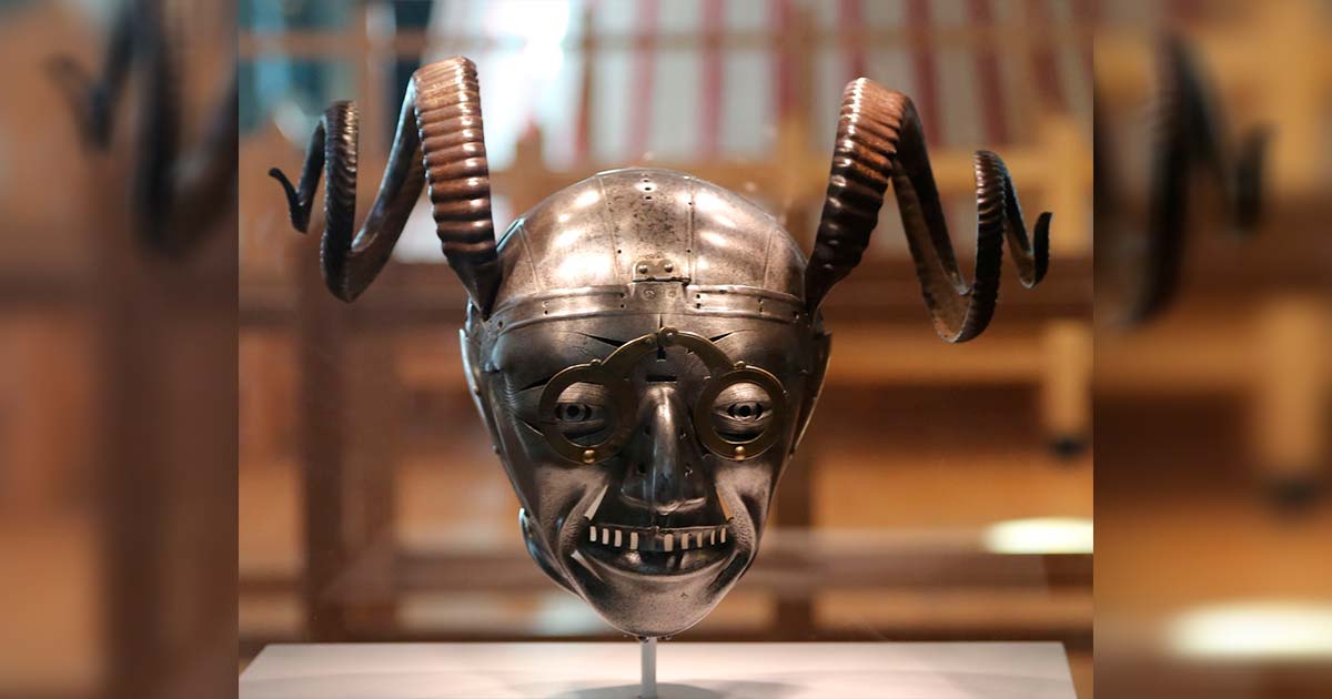 The Helmet of Henry VIII. Source: Geni / CC by SA 4.0.