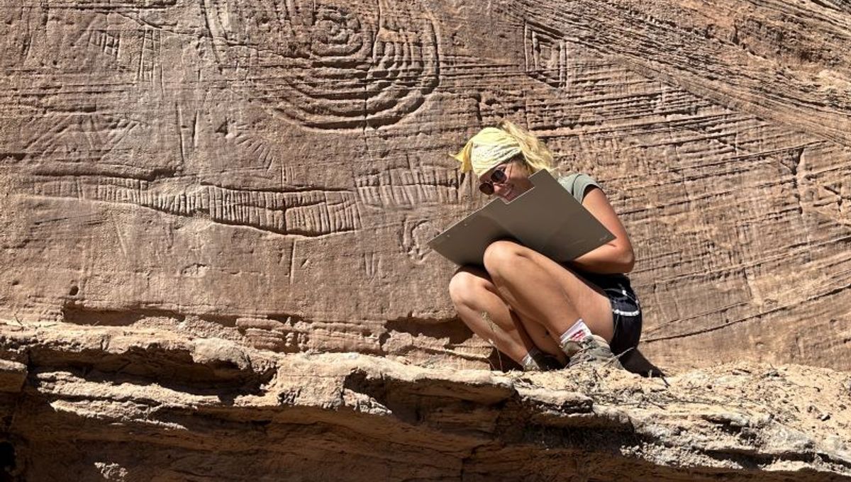 Tallas y pinturas astronómicas realizadas por la cultura pueblo descubiertas en Colorado 5 Tallas y pinturas astronómicas realizadas por la cultura pueblo descubiertas en Colorado