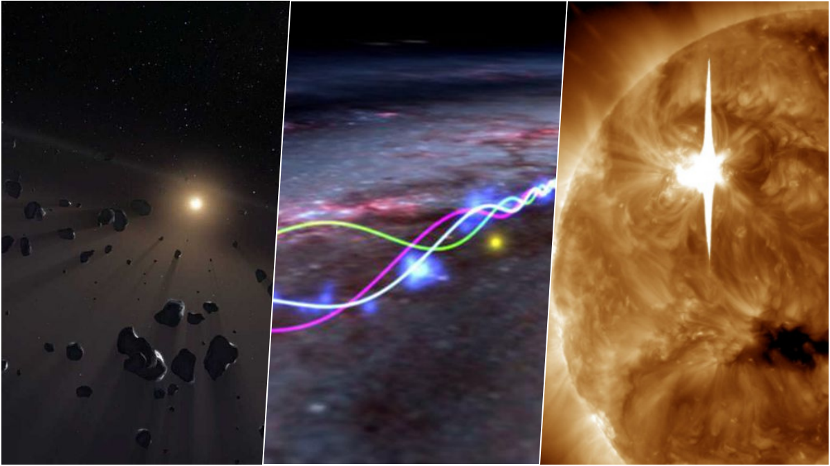 ¡El cielo no es el límite! | Planeta oculto, ondas en la galaxia, llamarada solar y+ 5 Daniel Roberts/Ralf Konietzka/Alyssa Goodman/NASA
