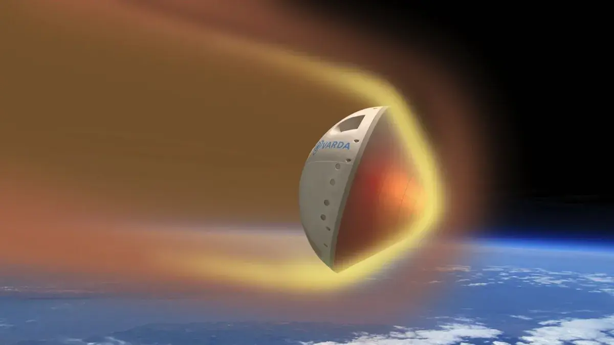 La nave espacial que fabricó medicamentos en el espacio podrá regresar a la Tierra 5 Varda Space Industries