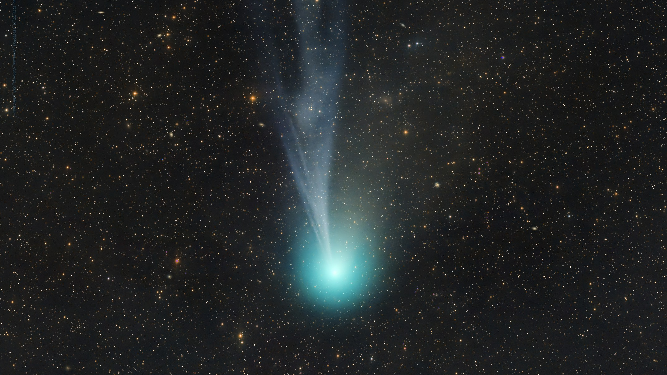 Lo más destacado de la NASA: el "cometa del diablo" está en la foto astronómica del día
