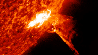 Una mancha solar produce una fuerte explosión y es posible que haya otras en camino