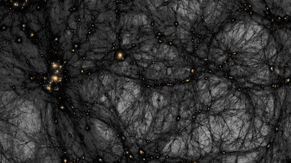 Rocas antiguas pueden confirmar la existencia de materia oscura 5 Tom Abel & Ralf Kaehler (KIPAC, SLAC), AMNH