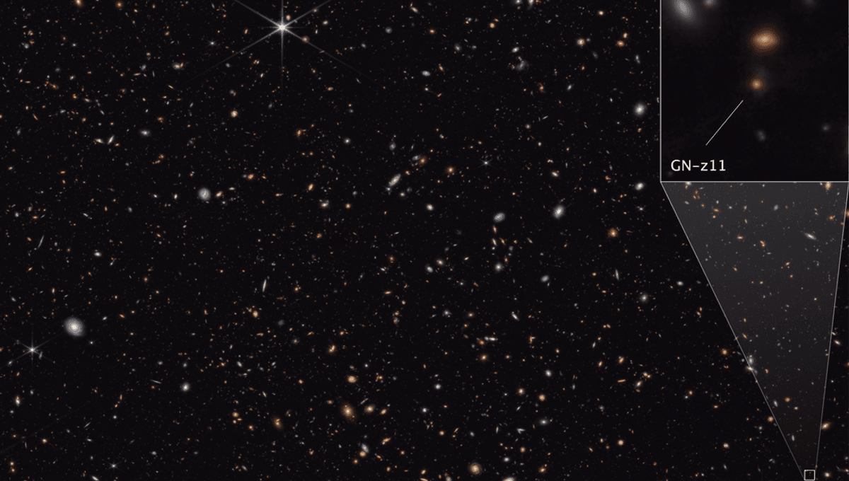 El gas detectado por el JWST podría ser iluminado por las primeras estrellas
