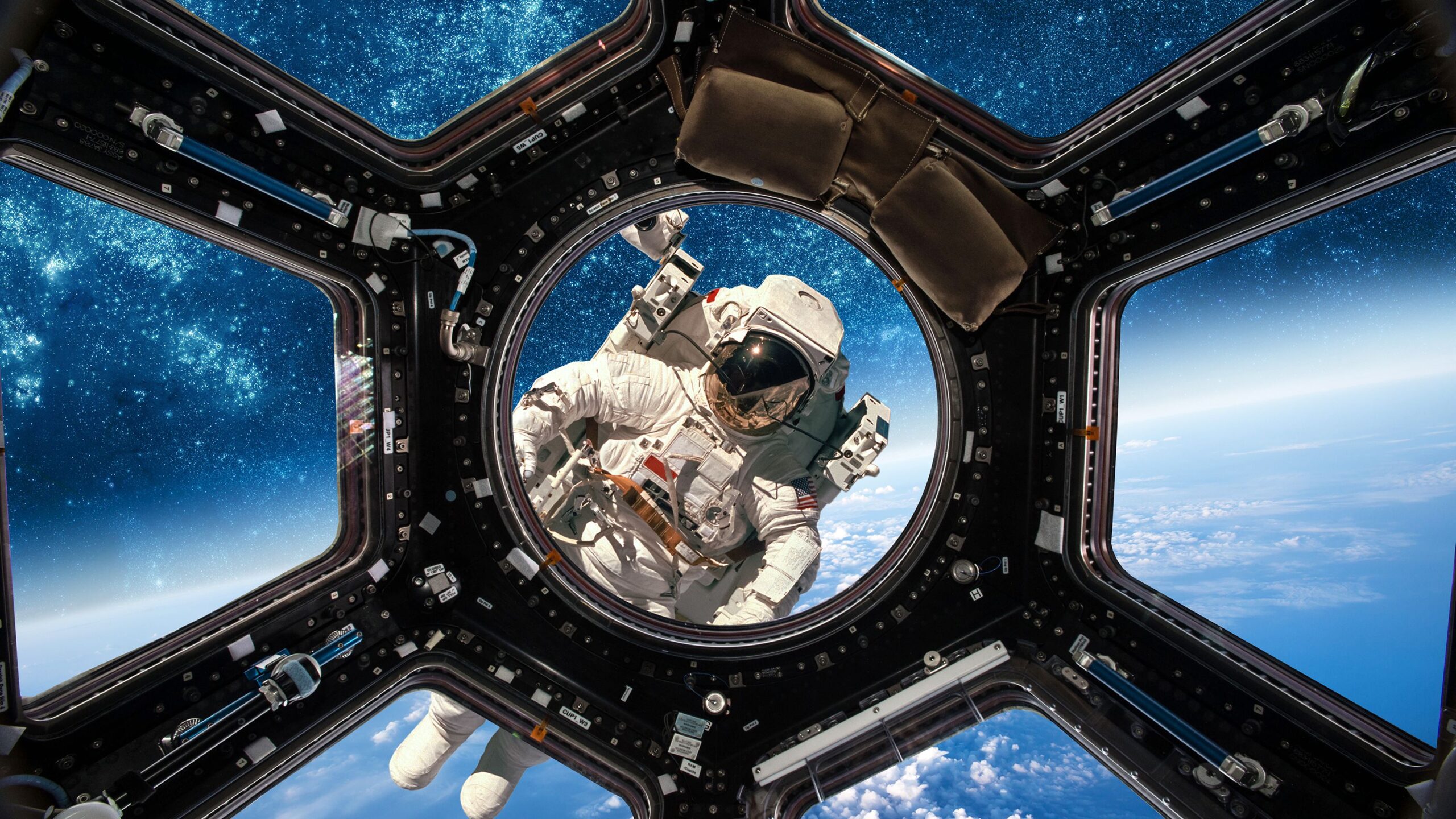 Así ayuda la visión a los astronautas a orientarse en el espacio