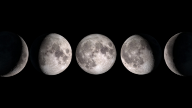 Calendario lunar de abril |  Ver cuándo ocurren las fases lunares.
