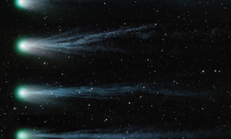 Enfoque de la NASA: cambios en el cometa del diablo en la foto astronómica del día