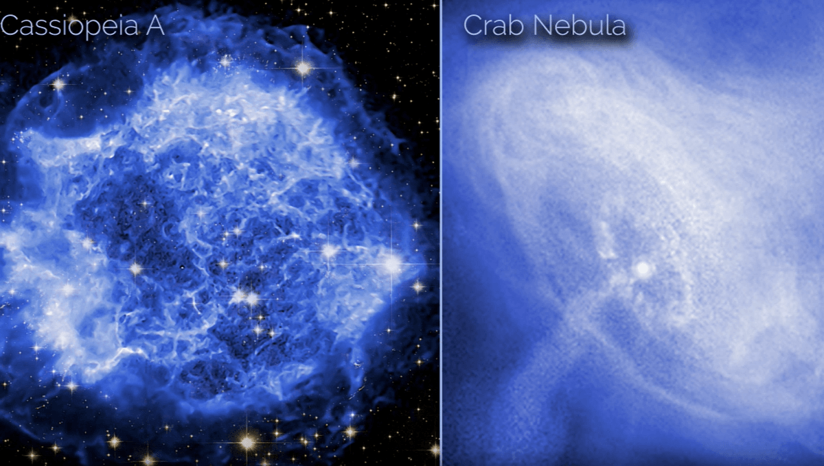La NASA publica magníficos time-lapses de supernovas que muestran 20 años en 20 segundos 5 La NASA publica magníficos time-lapses de supernovas que muestran 20 años en 20 segundos