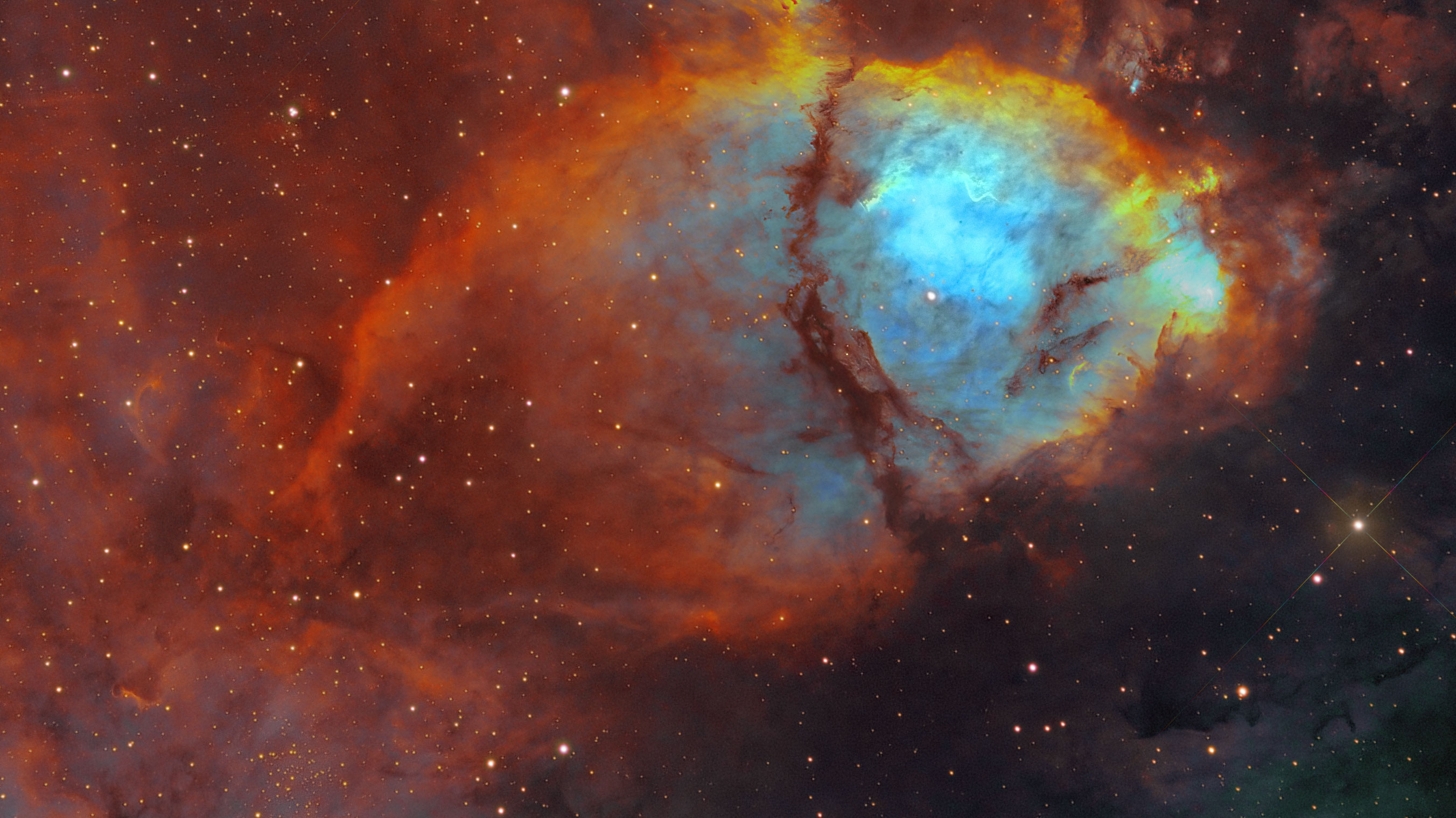 Foco de la NASA: la nebulosa Fishhead es la foto astronómica del día 5 Roberto Colombari & Mauro Narduzzi