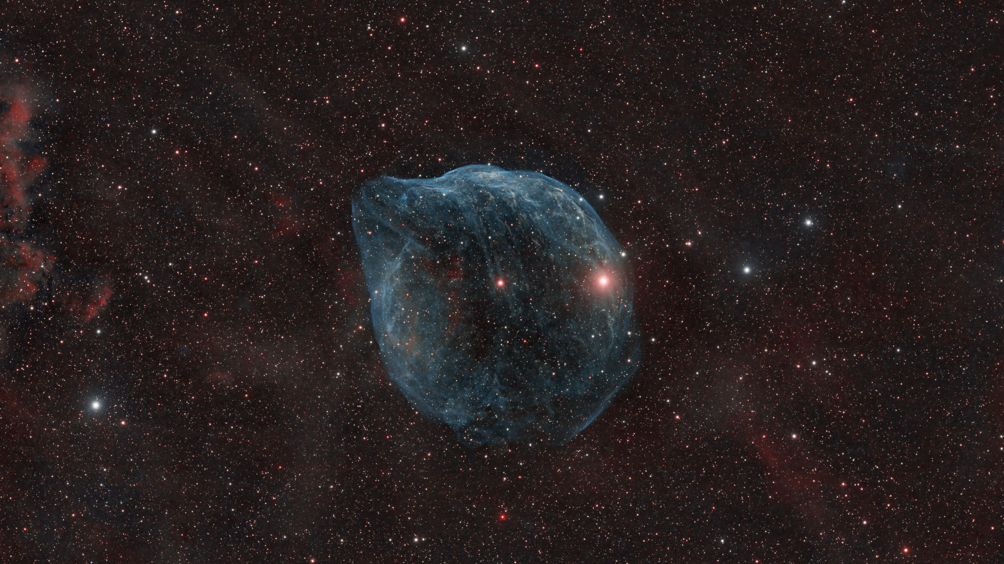 Foco de la NASA: Nebulosa Cabeza de Delfín en la foto astronómica del día 5 Prabhu Kutti