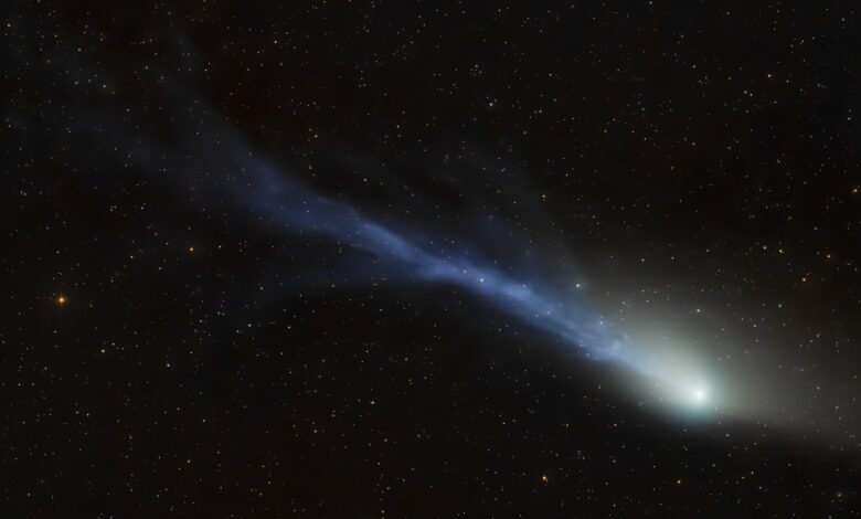 Lo más destacado de la NASA: el cometa azul y verde es la foto astronómica del día 1 Dan Bartlett