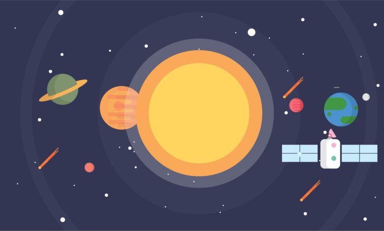 ¿Por qué la Tierra no gira exactamente alrededor del Sol? 1 Graphiqa/Envato