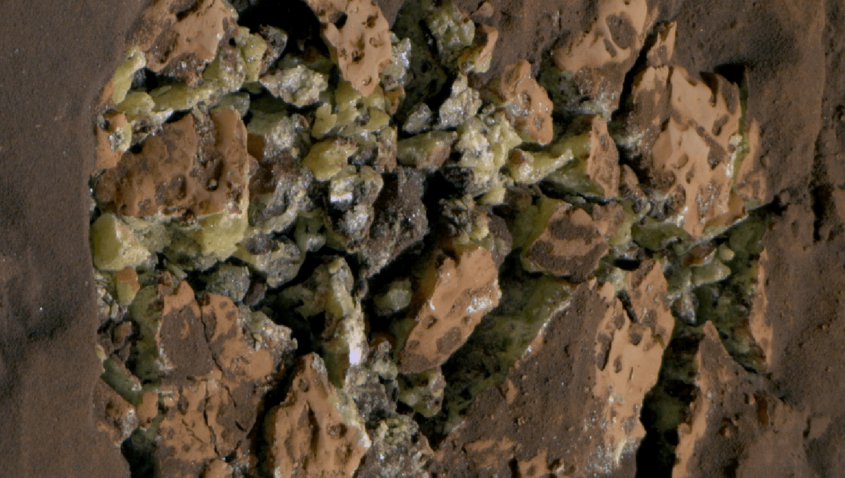 Curiosity pasó sobre una roca y encontró algo nunca antes visto en Marte