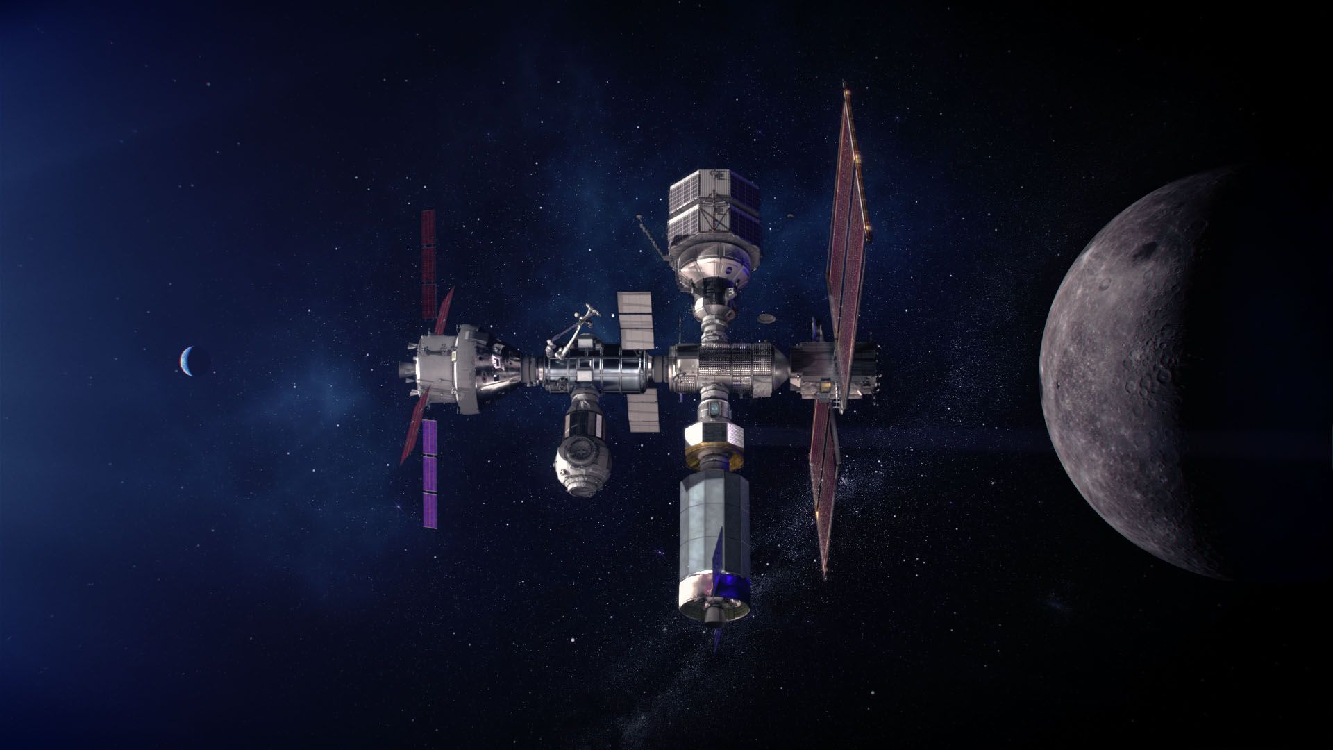 Descubre Gateway, nuestra futura estación lunar 5 Reprodução/NASA