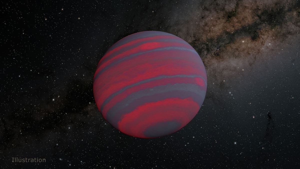 Estrella “fallida” viaja por la Vía Láctea 1.500 veces más rápido que el sonido 5 NASA/JPL-Caltech