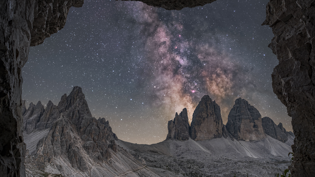 Lo más destacado de la NASA: la Vía Láctea y los Picos de Lavaredo en la foto astronómica del día 5 Donato Lioce