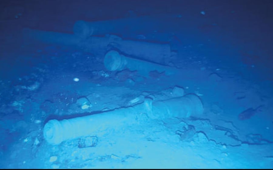Hallan más artefactos del Santo Grial de los naufragios cerca de Colombia 7 Hallan más artefactos del Santo Grial de los naufragios cerca de Colombia