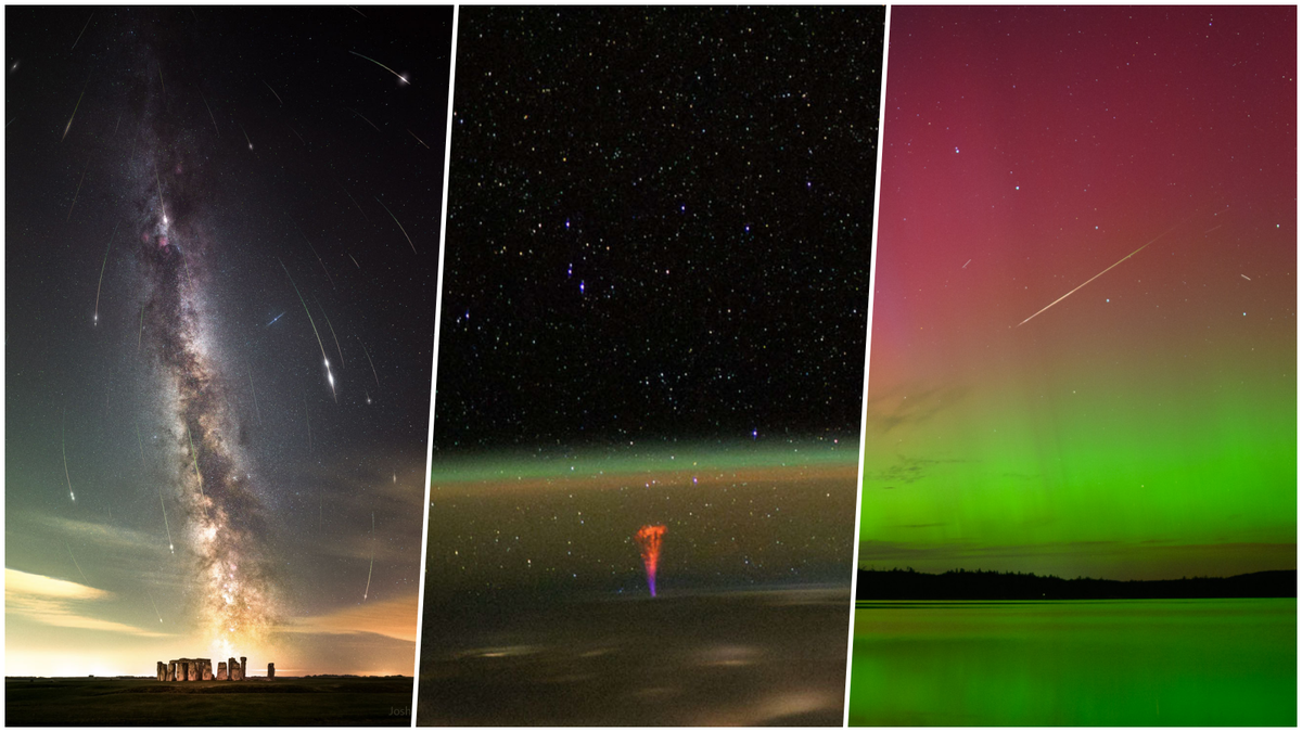 Lo más destacado de la NASA: meteoros, chorro gigante y + en las fotos astronómicas de la semana 5 J.Dury/Matthew Dominick/NASA/Jason Dain