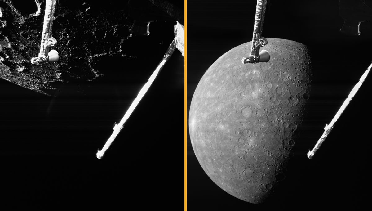 BepiColombo sobrevive a un sobrevuelo "peligroso" y revela nuevas y maravillosas vistas de Mercurio