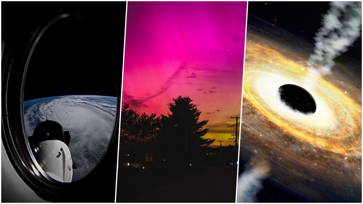 ¡El cielo no es el límite! | Huracán Milton, auroras, agujero negro asesino y+ 5 Matthew Dominick/Nicholas Erwin/NOIRLab/NSF/P. Marenfeld