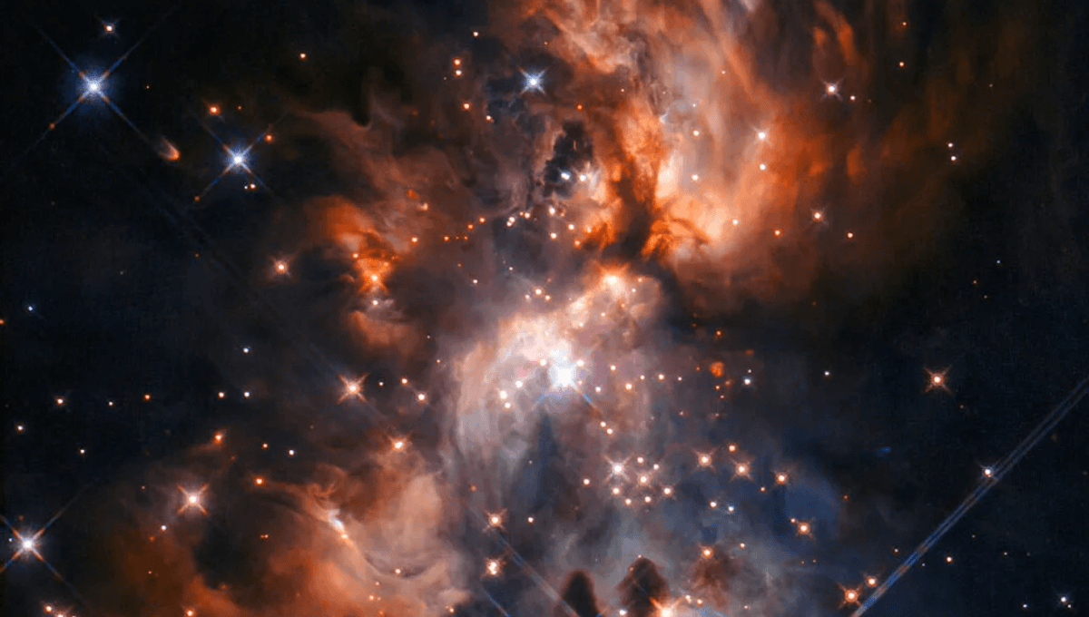Las estrellas masivas podrían estar formándose de una manera más catastrófica de lo esperado