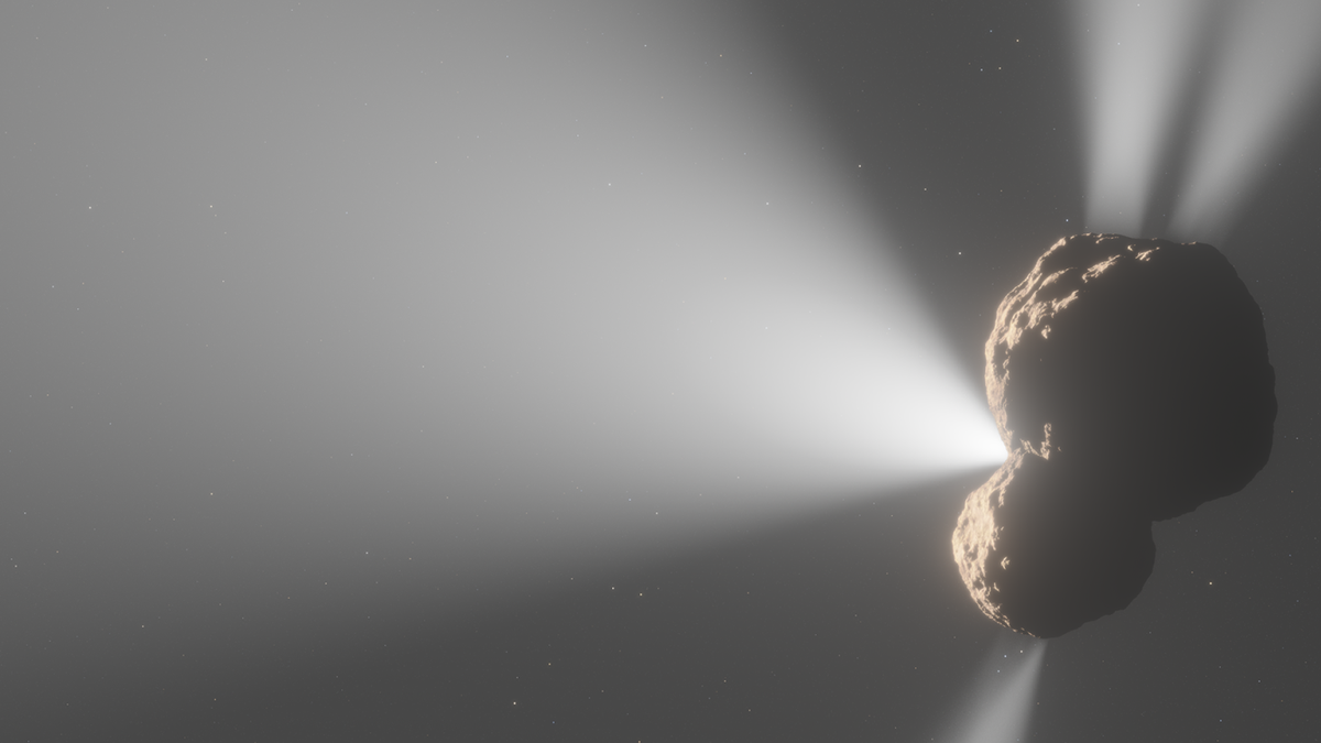 Objeto mitad cometa, mitad asteroide libera gases misteriosos 5 Canaltech