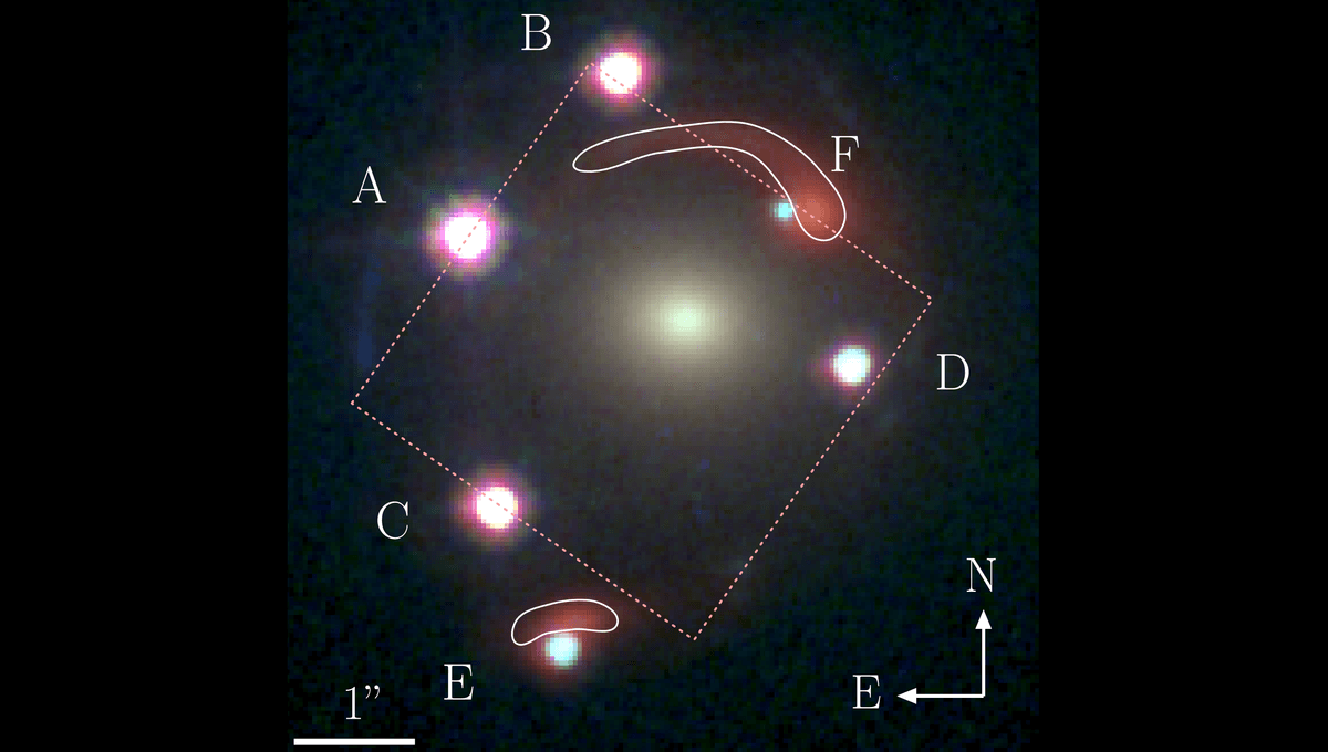La primera lente gravitacional doble conocida es un telescopio cósmico hacia el universo distante 5 La primera lente gravitacional doble conocida es un telescopio cósmico hacia el universo distante