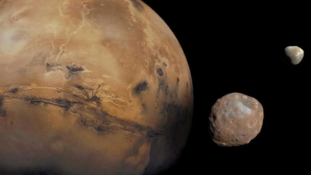 Las lunas de Marte podrían ser fragmentos de un asteroide "desafortunado" 5 NASA/JPL-CALTECH/GSFC/UNIV. OF ARIZONA