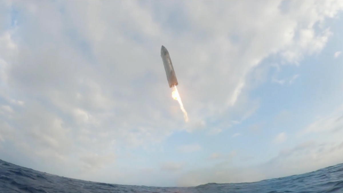 Mira cómo aterriza el cohete Starship como si estuvieras en el mar 5 Canaltech