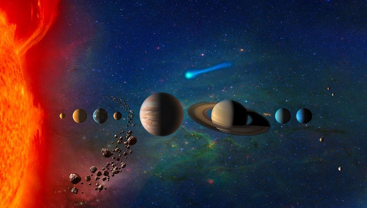Si la gravedad del Sol es tan fuerte, ¿cómo es que todos los planetas se están alejando de él?