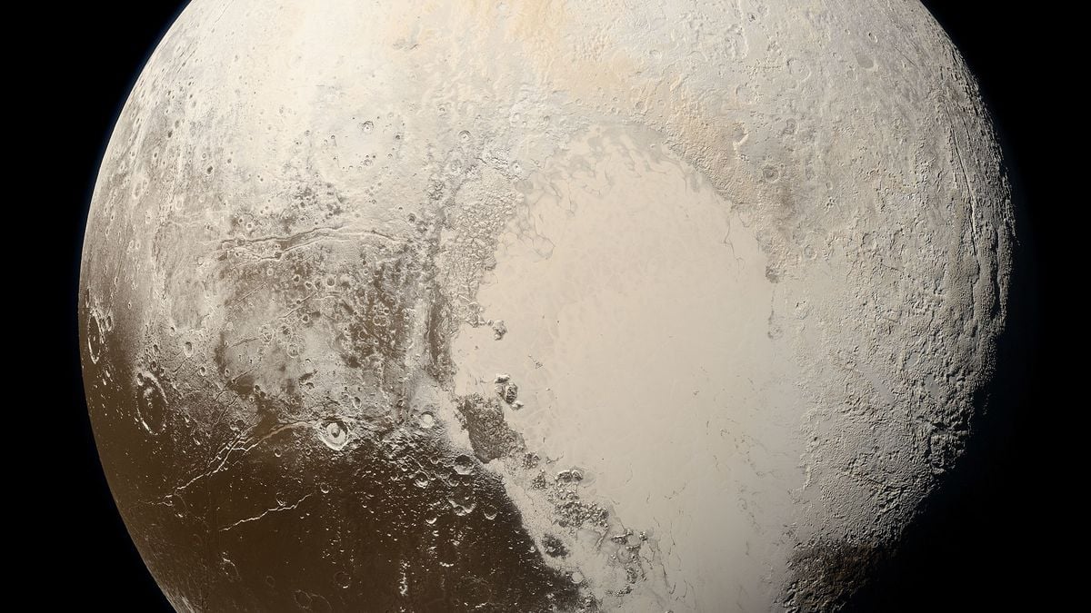 Plutón finalizará su primera órbita alrededor del Sol en 2178 desde su descubrimiento 5 NASA/Johns Hopkins Uni/Alex Parker