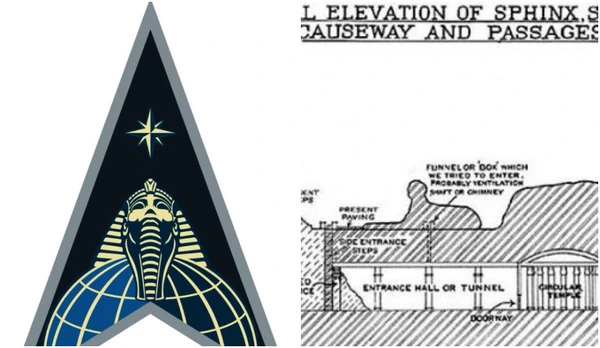 ¿Por qué la mirada Sphinx es Regulus uno de los logotipos oficiales de la Fuerza Espacial de los Estados Unidos? 5 They know much more than we imagine and subliminally demonstrate it. The symbol belongs to **Space Delta 18**, the U.S. Space Force's space intelligence unit, and may be connected to some mysteries.